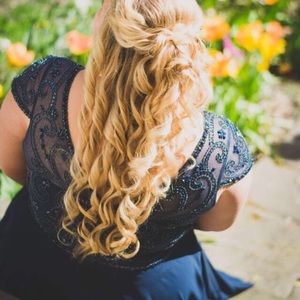 Navy Blue Prom/Pageant Dress